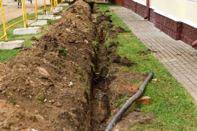 Hillside Drainage Installation