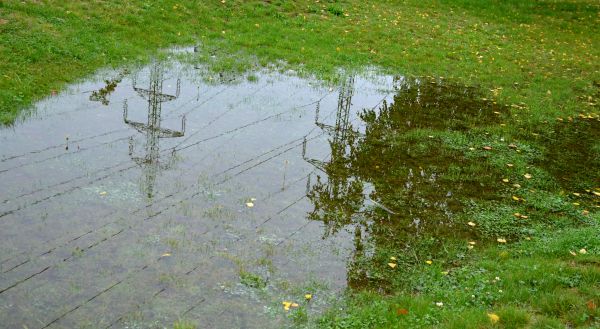 Cost of Flooded Yard Drainage Installation in Edison